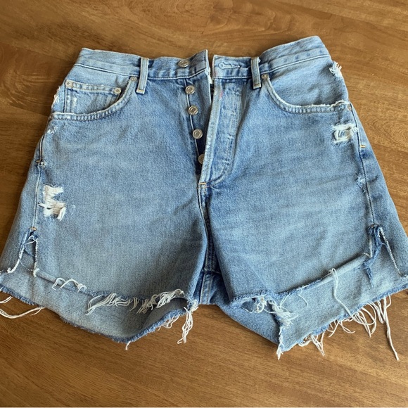 Agolde Parker Vintage Cut Off Short - Picture 1 of 3